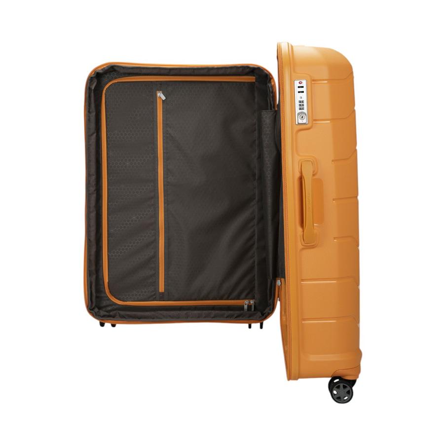 Samsonite Oc2lite 81cm Hardside Checked Suitcase Honey Gold Honey Gold