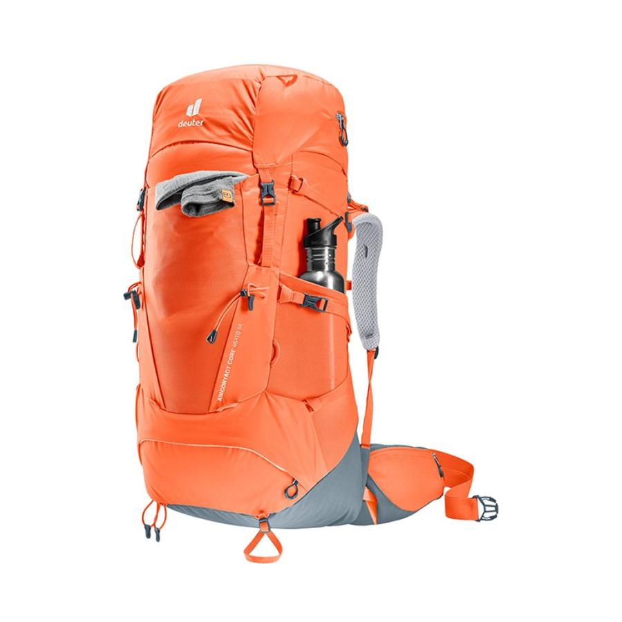 Deuter Aircontact Core 45+10SL Trekking Backpack Paprika-Graphite Paprika-Graphite
