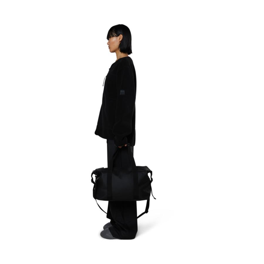 Rains Weekend Duffle Bag Small Black Black