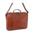 Pierre Cardin Harris Italian Leather 15" Laptop Bag Cognac
