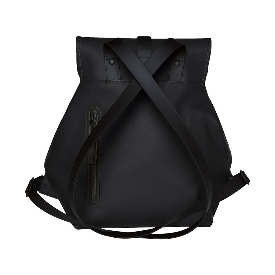 Rains Bucket Backpack Black Black