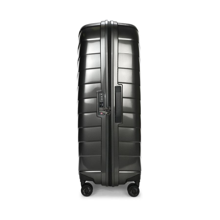 Samsonite Attrix 81cm Hardside Checked Suitcase Anthracite Anthracite