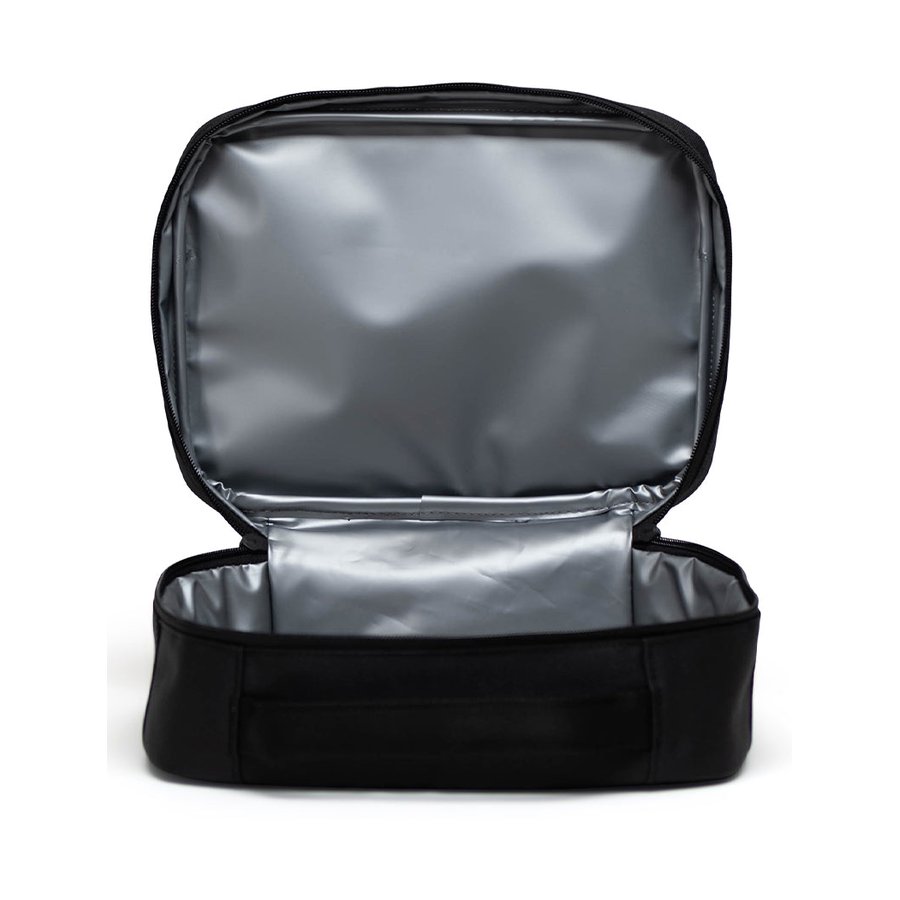 Herschel Pop Quiz Lunchbox Black Black