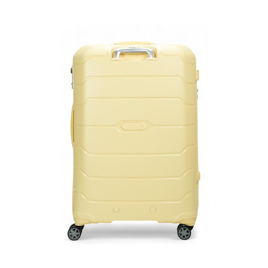 Samsonite Oc2lite 75cm Hardside Checked Suitcase Lemonade Lemonade