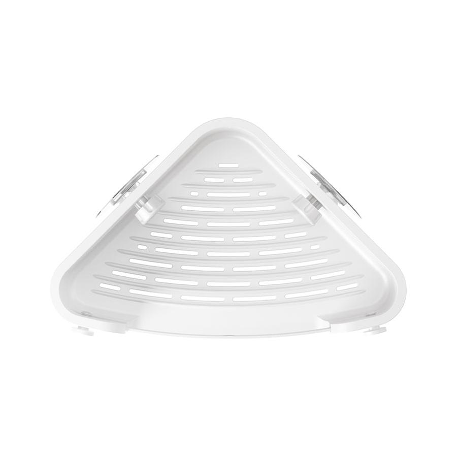 Umbra Flex Adhesive Corner Bin White White