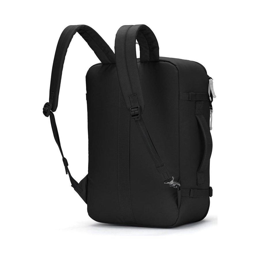 Pacsafe GO 34L Anti-Theft Recycled Carry-On Backpack Jet Black Jet Black