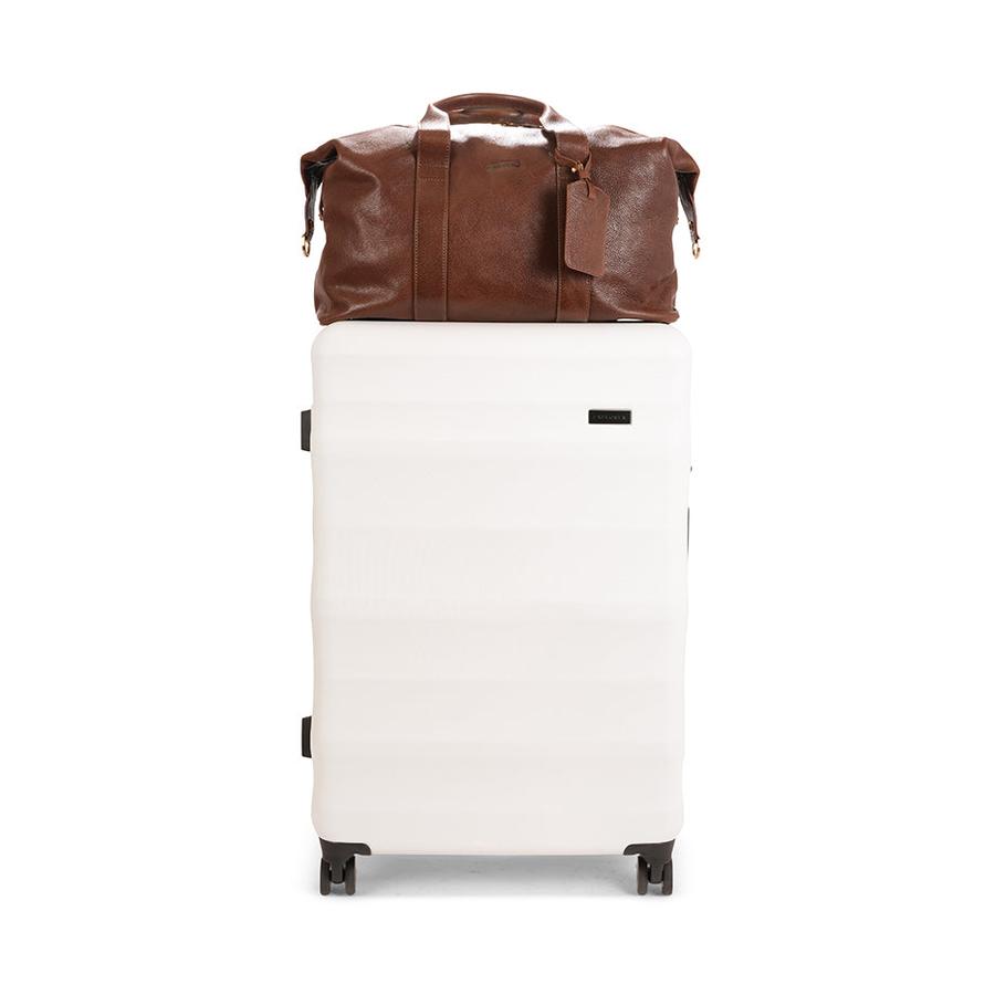 Explorer Weekender Leather Duffle Brown Brown