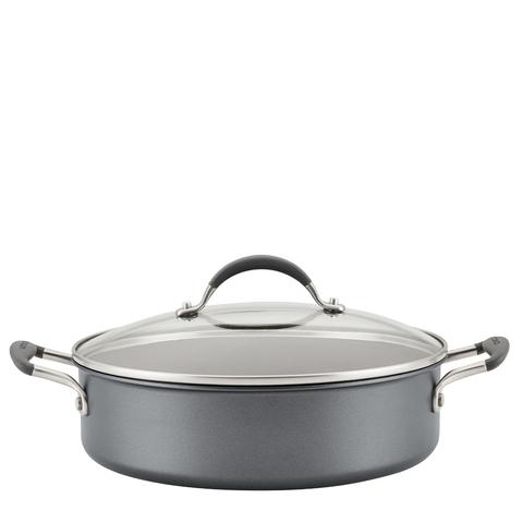Circulon ScratchDefense A1 28cm (4.7L) Covered Sauteuse Black