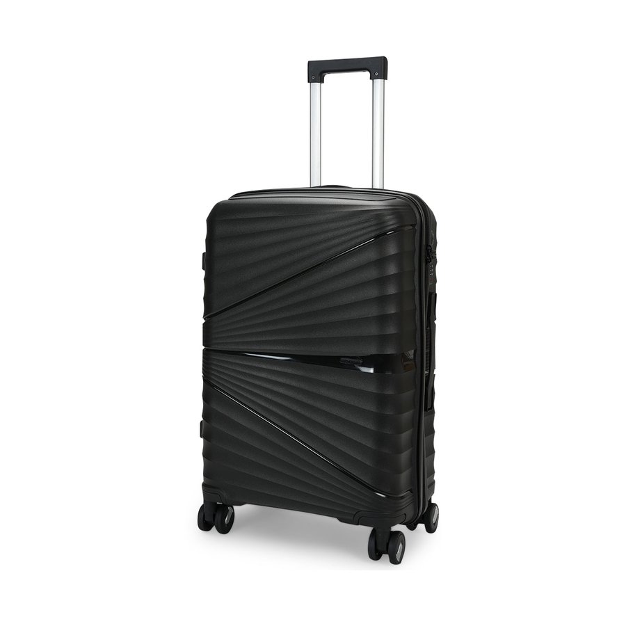 Nomad Aspire 55cm & 65cm Hardside Luggage Set Black Black