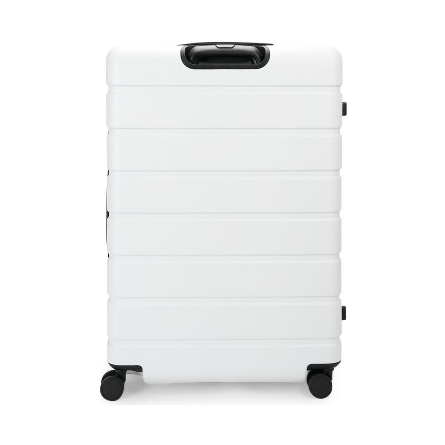 Explorer Arlo Pro 52cm Front Access & 75cm Hardside Luggage Set White White