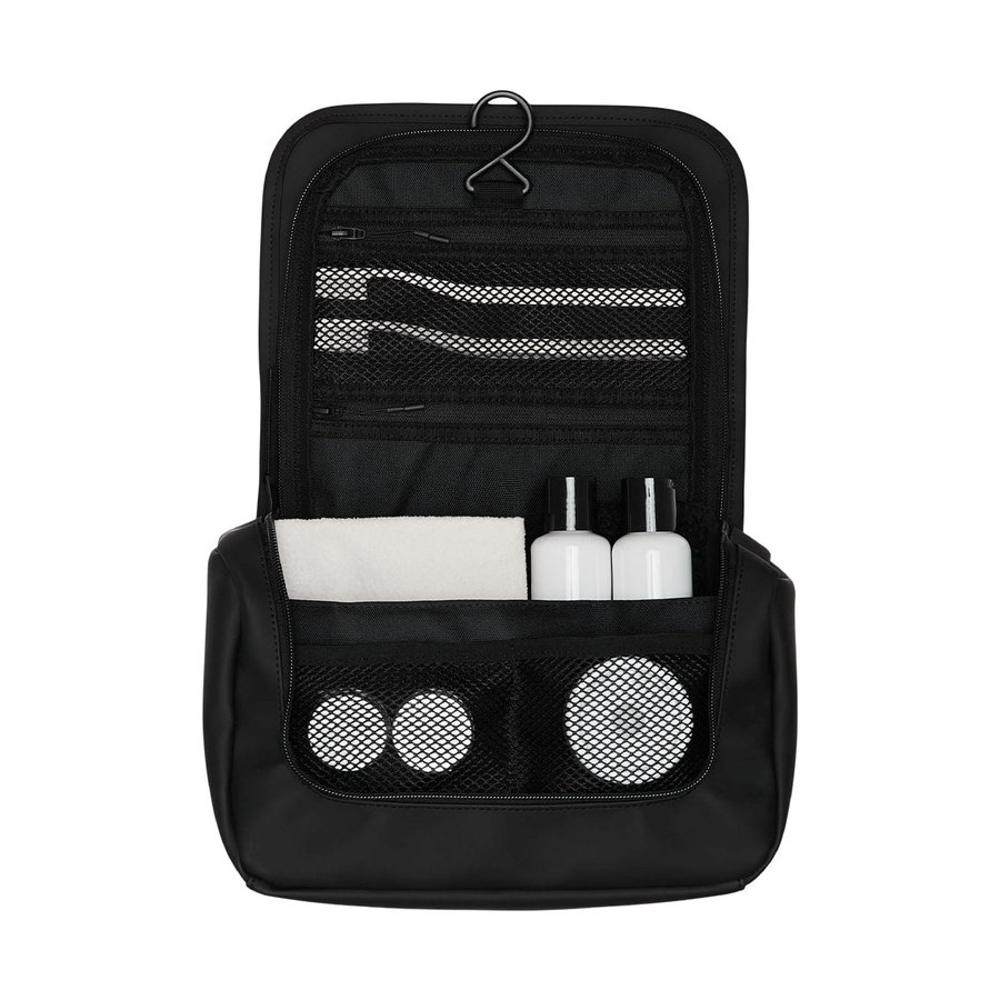 Rains Texel Wash Bag Black Black