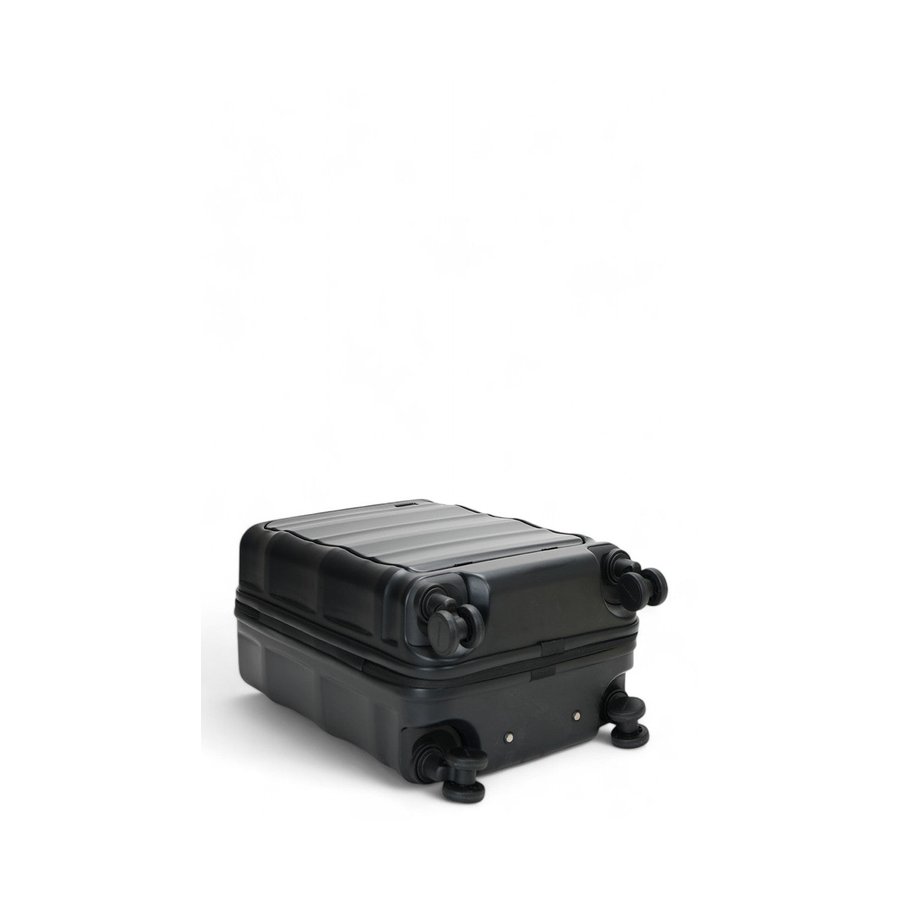 Explorer Luna-Air 55cm Front Access Hardside Carry-On Suitcase Black Black