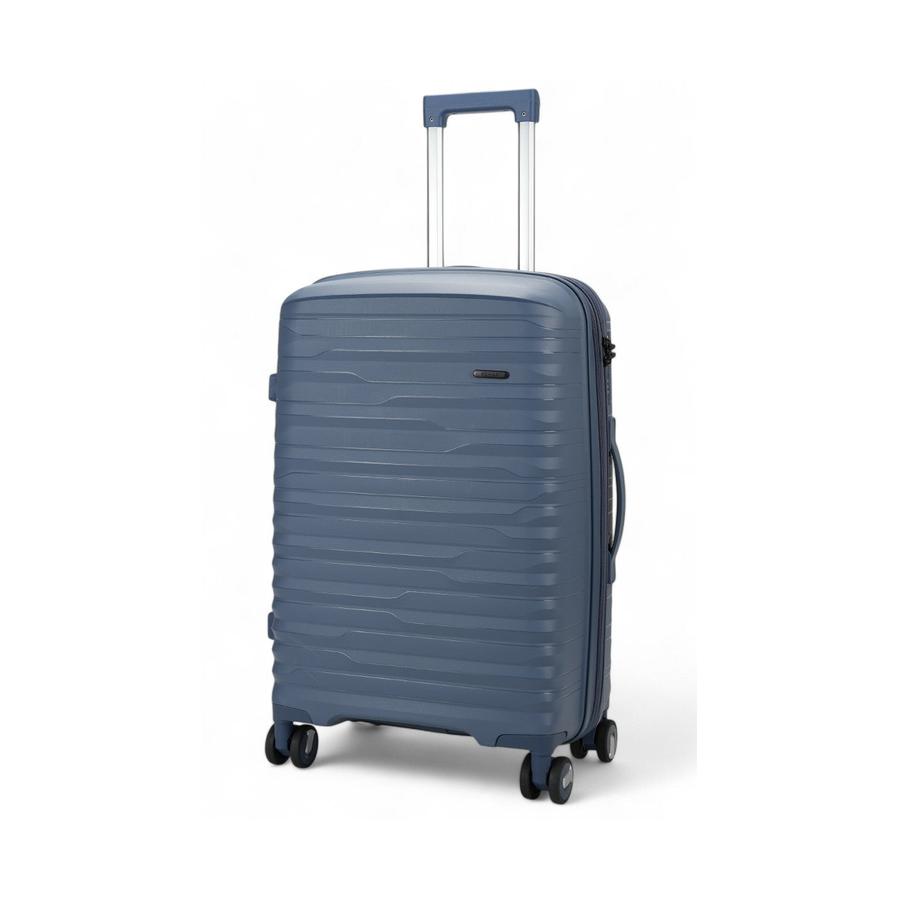 Nomad Discover 65cm Hardside Checked Suitcase Navy Navy
