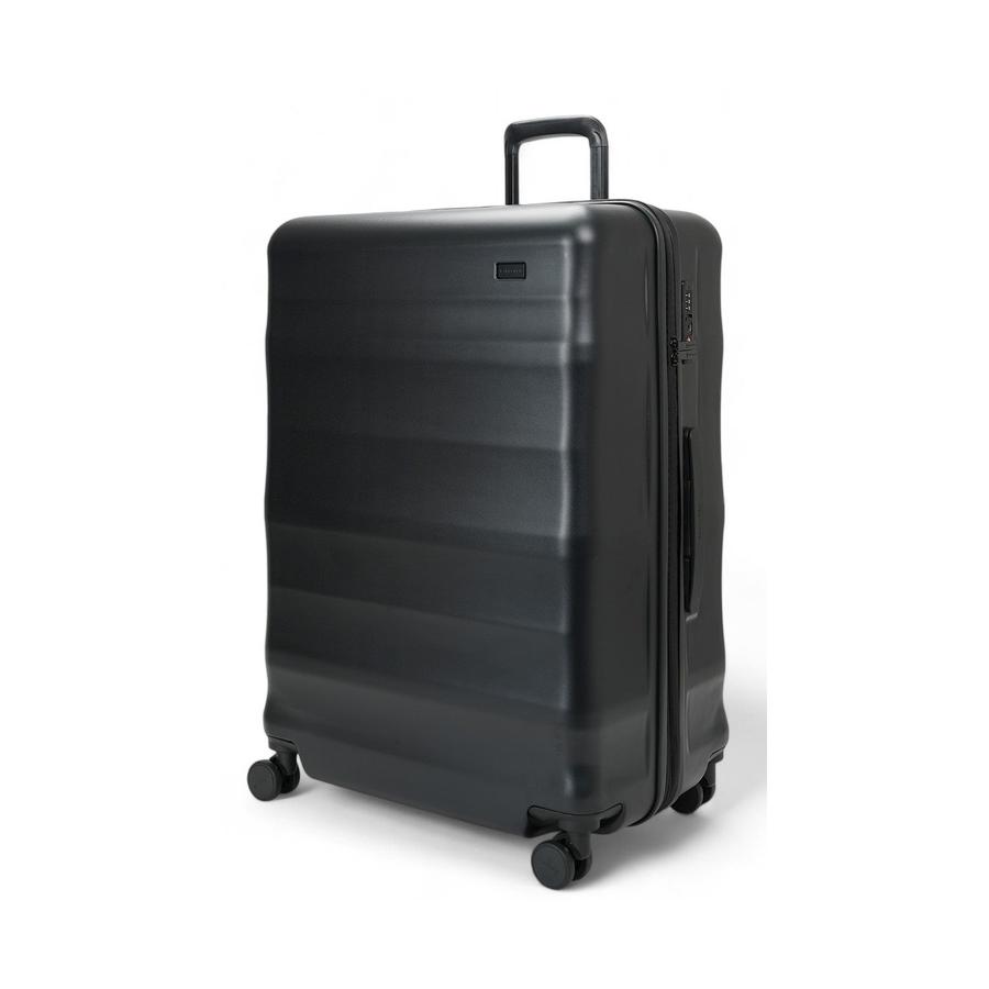 Explorer Luna-Air 55cm Front Access, 63cm & 74cm Hardside Luggage Set Black Black
