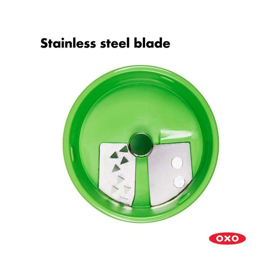 OXO Good Grips Hand-Held Spiralizer Green Green