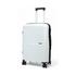 Nomad Aspire 65cm Hardside Checked Suitcase White