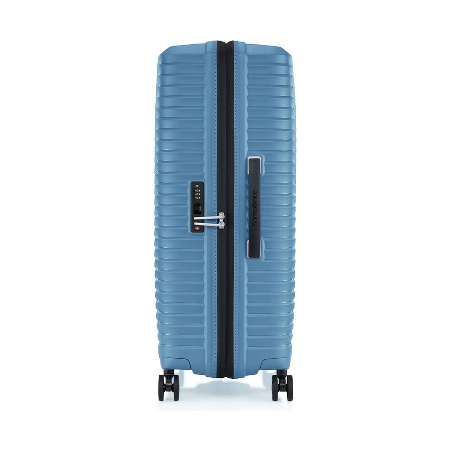 Samsonite Upscape 75cm Hardside Checked Suitcase Ocean Blue Ocean Blue