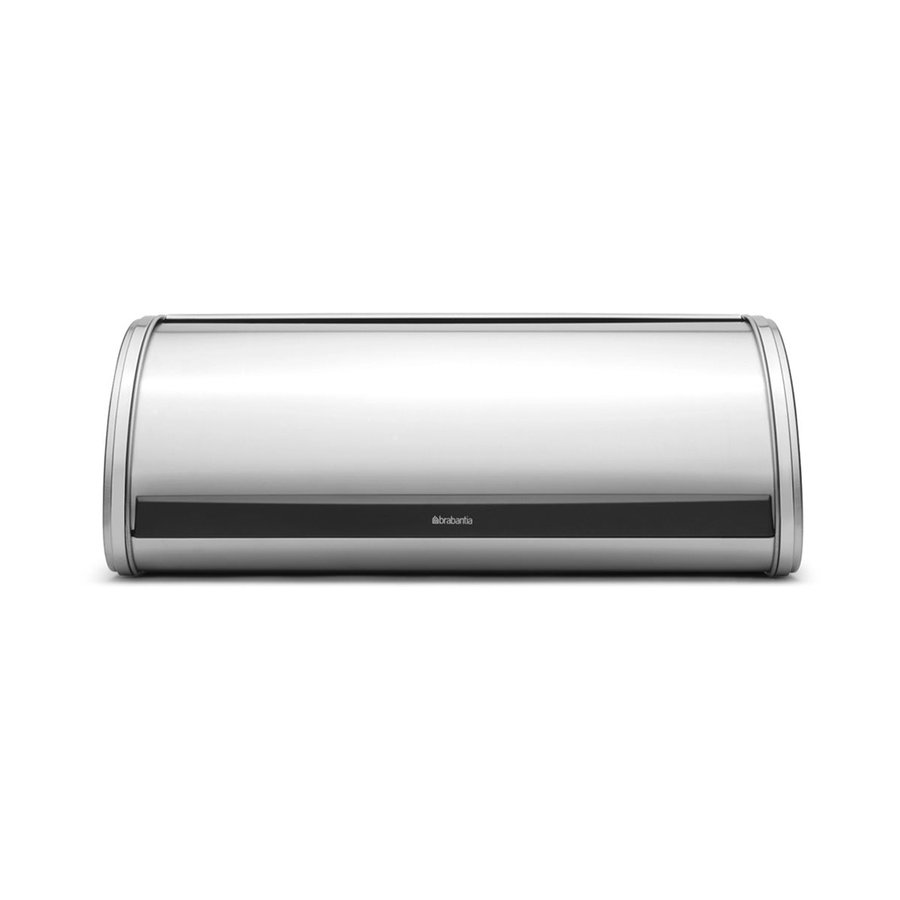 Brabantia Roll Top Large Bread Bin Matte Steel Matte Steel