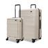 Explorer Luna-Air 55cm Front Access & 74cm Hardside Luggage Set Oat