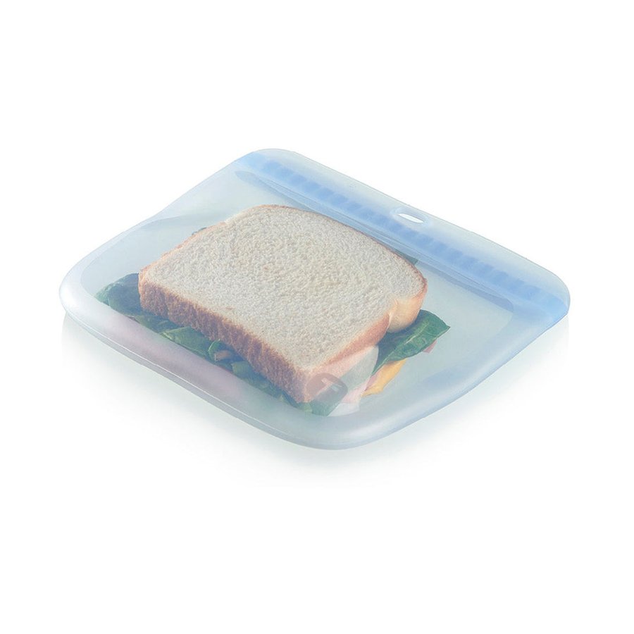 Tupperware Ultimate Silicone Slim Bag Medium (Set of 4) Islandic Mist Islandic Mist