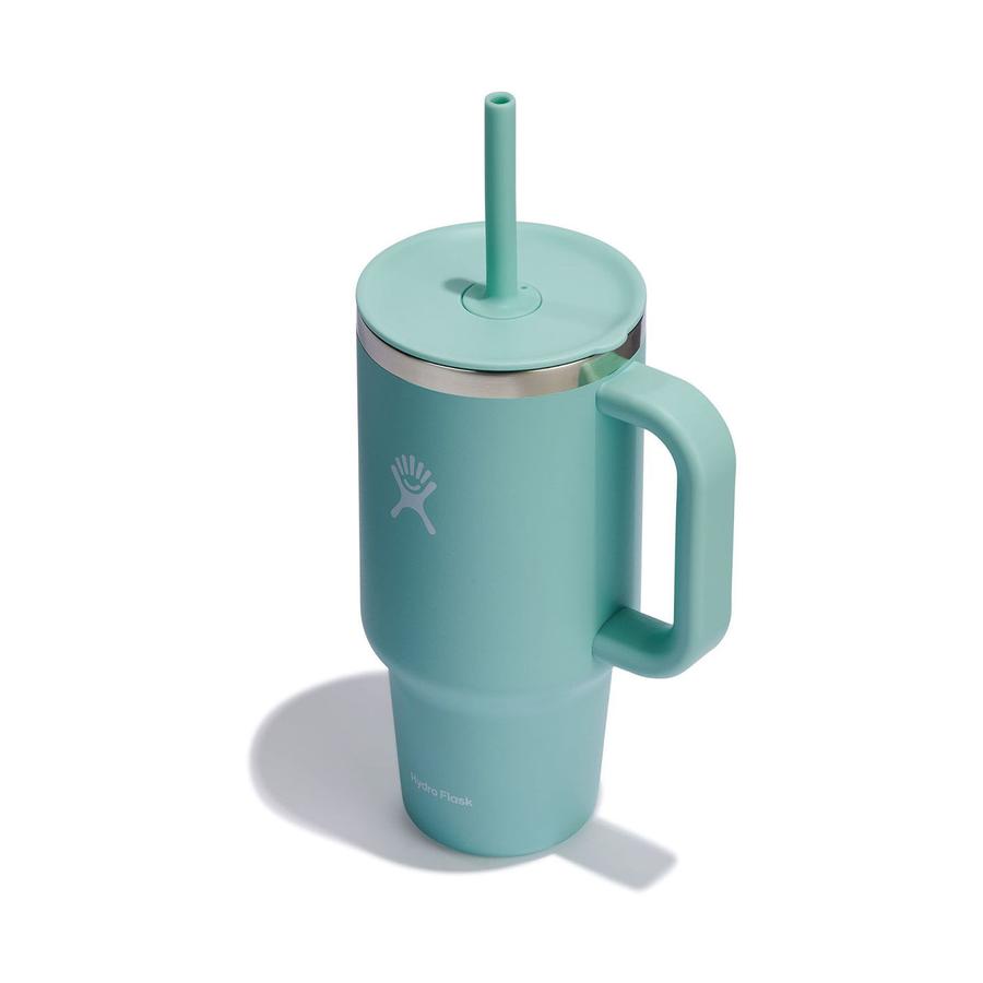 Hydro Flask 32oz (946mL) All Around Travel Tumbler w/ Straw Lid Dew Dew