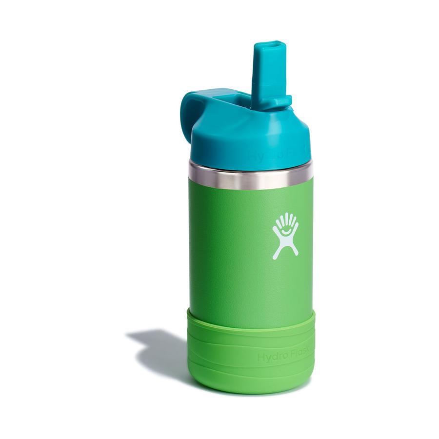 Hydro Flask 12oz (354ml) Wide Mouth Kids Drink Bottle Grass Grass