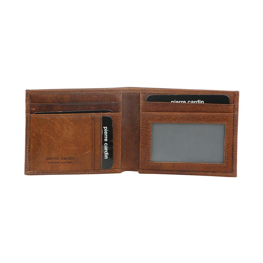 Pierre Cardin Luther Men's Italian Leather RFID Wallet Cognac Cognac