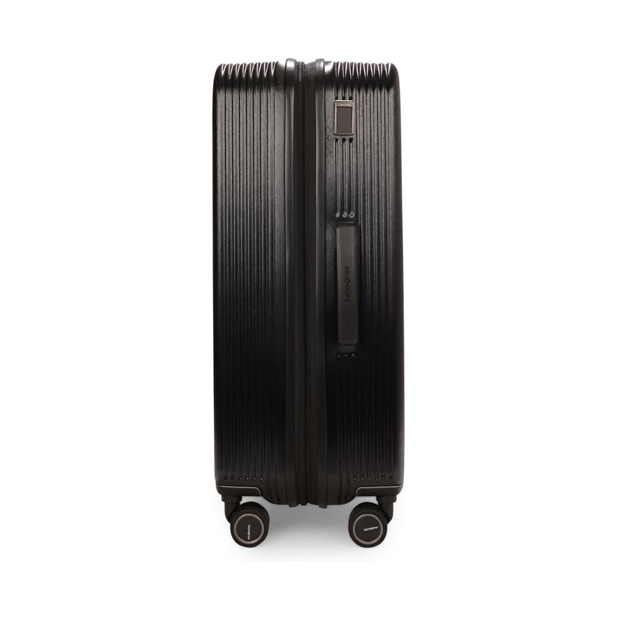 Samsonite Beamix 71cm Hardside Checked Suitcase Black Black