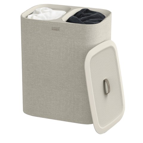 Joseph Joseph Tota 90L Laundry Separation Basket Ecru