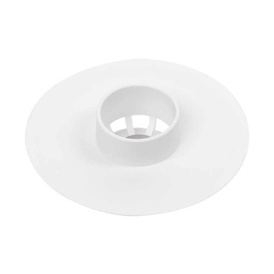 Umbra Flex Drain Stopper and Hair Catcher White White