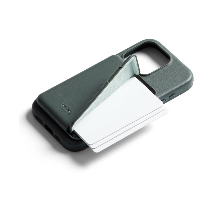 Bellroy iPhone 15 Pro Mod Phone Case + Wallet (With Button Add-On) Evergreen Evergreen