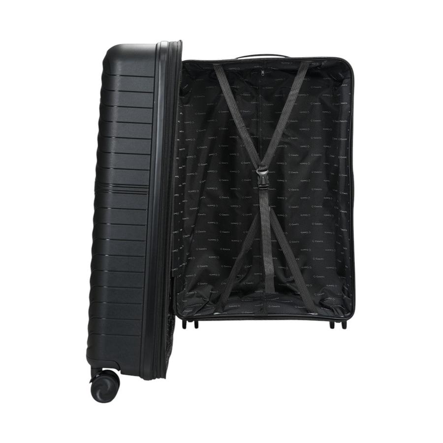 Caselite Summit 56cm, 65cm & 75cm Hardside Luggage Set Black Black
