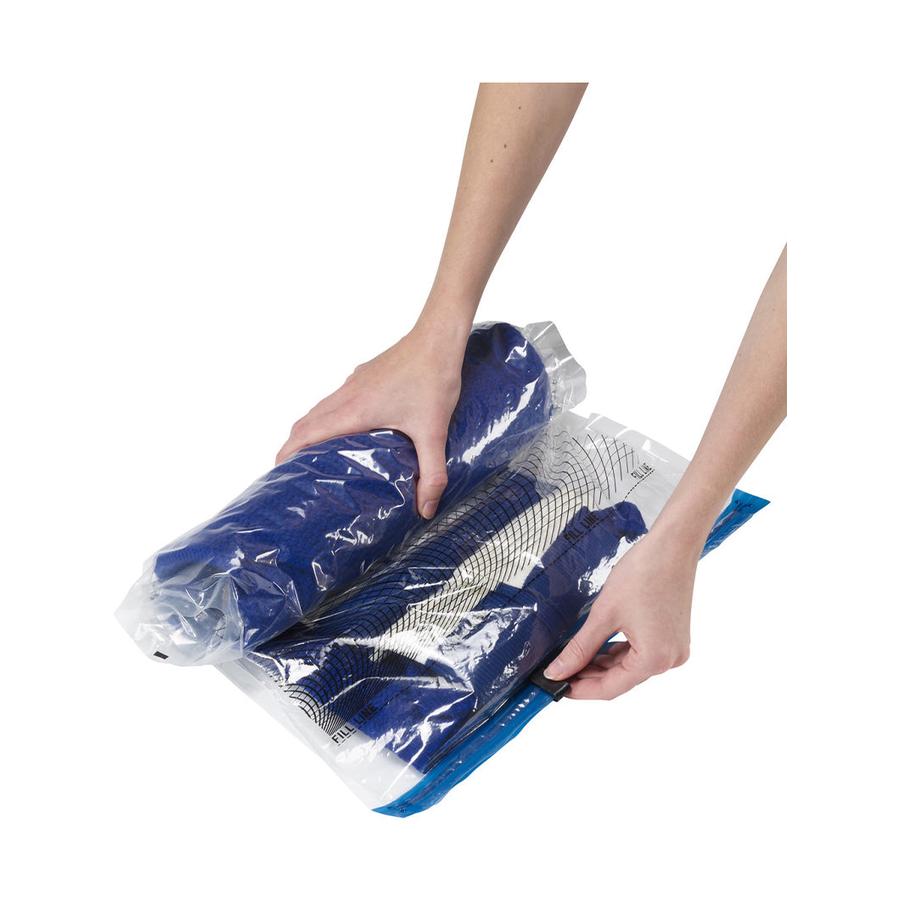 Lewis N. Clark Compression Bags - 4 Pack Clear Clear