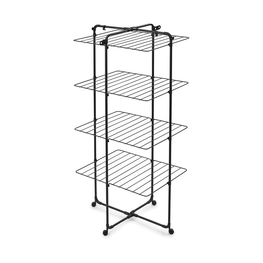 Brabantia Hangon Tower Drying Rack 30m Matte Black Matte Black