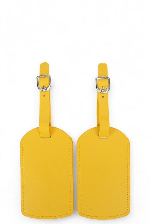 Caselite Luggage Tags (2 Pack) Yellow