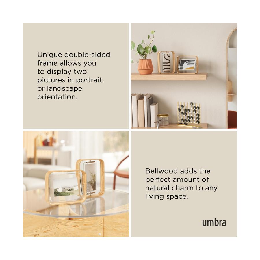 Umbra Bellwood Picture Frame - 13 x 18cm Natural Natural