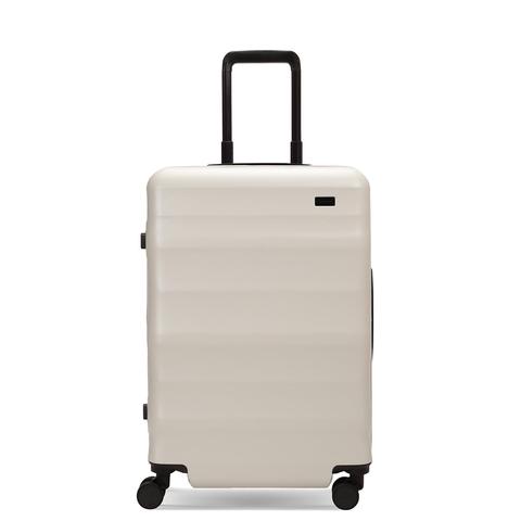 Luna-Air Medium Checked Suitcase Oat