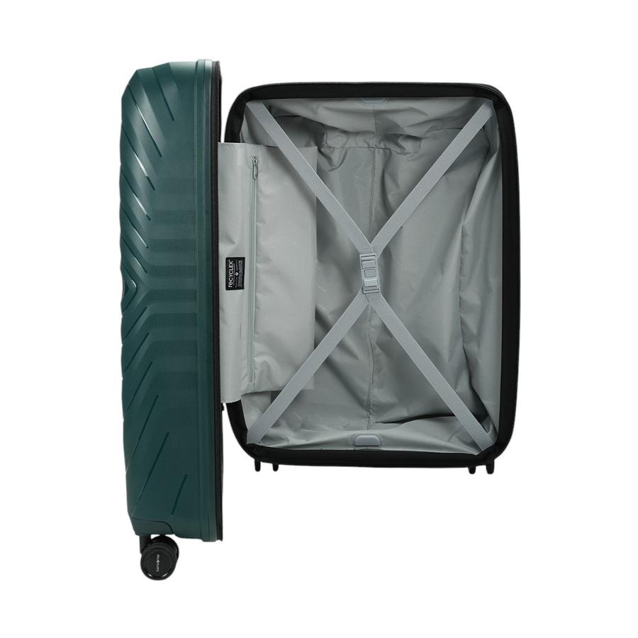 Samsonite Octolite Neo 75cm Hardside Checked Suitcase Emerald Green Emerald Green