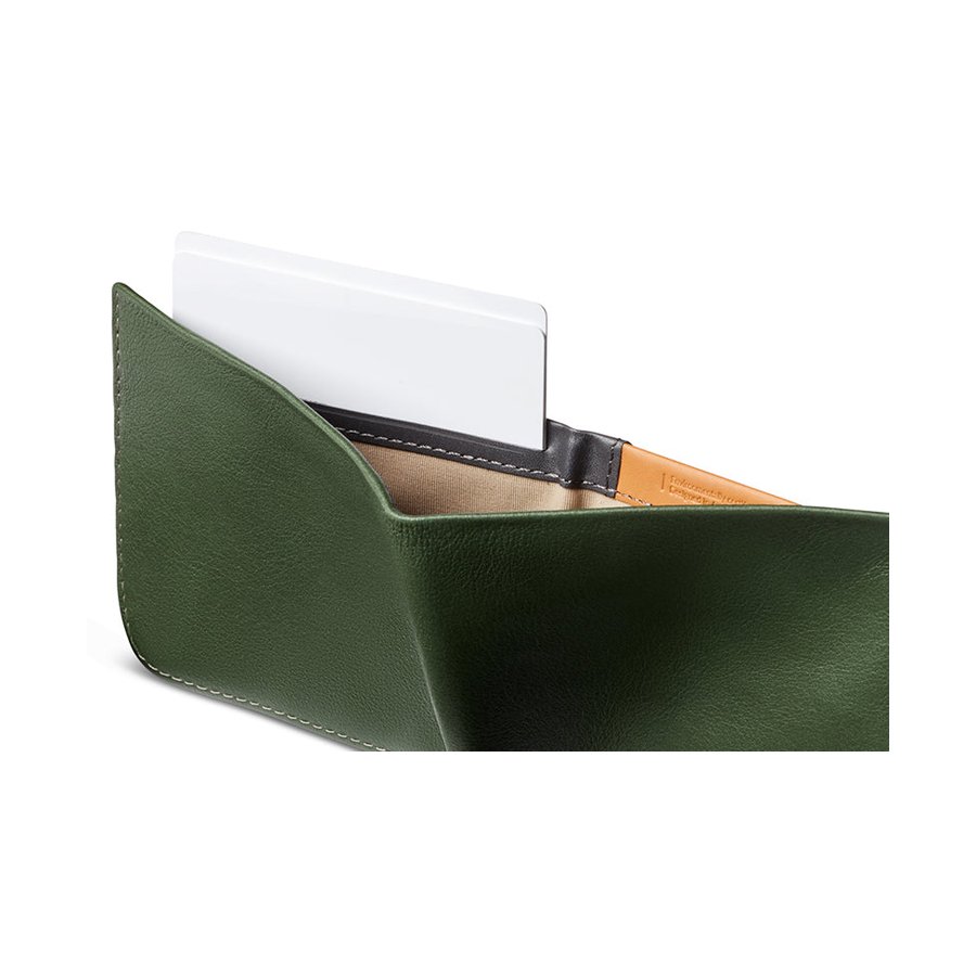 Bellroy RFID Hide & Seek LO Leather Wallet Ranger Green Ranger Green