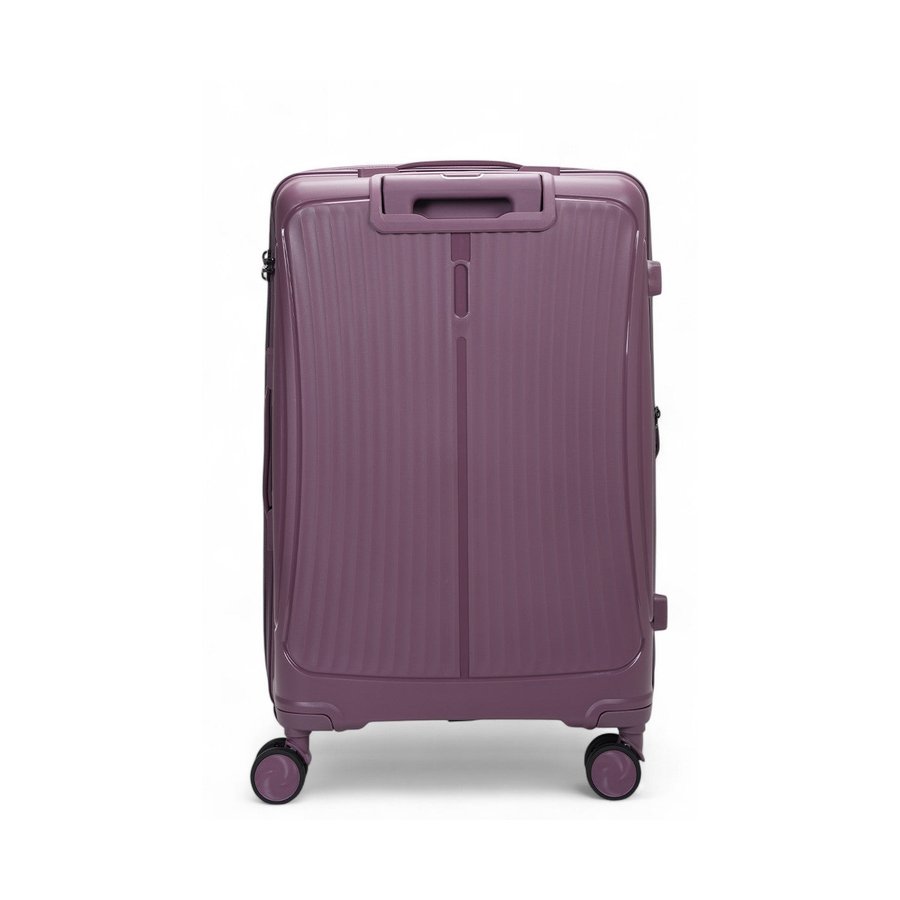 Nomad Quest 65cm Hardside Checked Suitcase Purple Purple