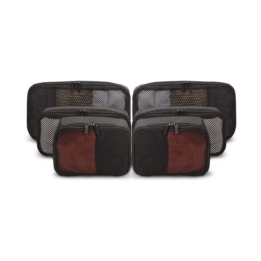 Rectangular Packing Cubes (6 Pack) Black