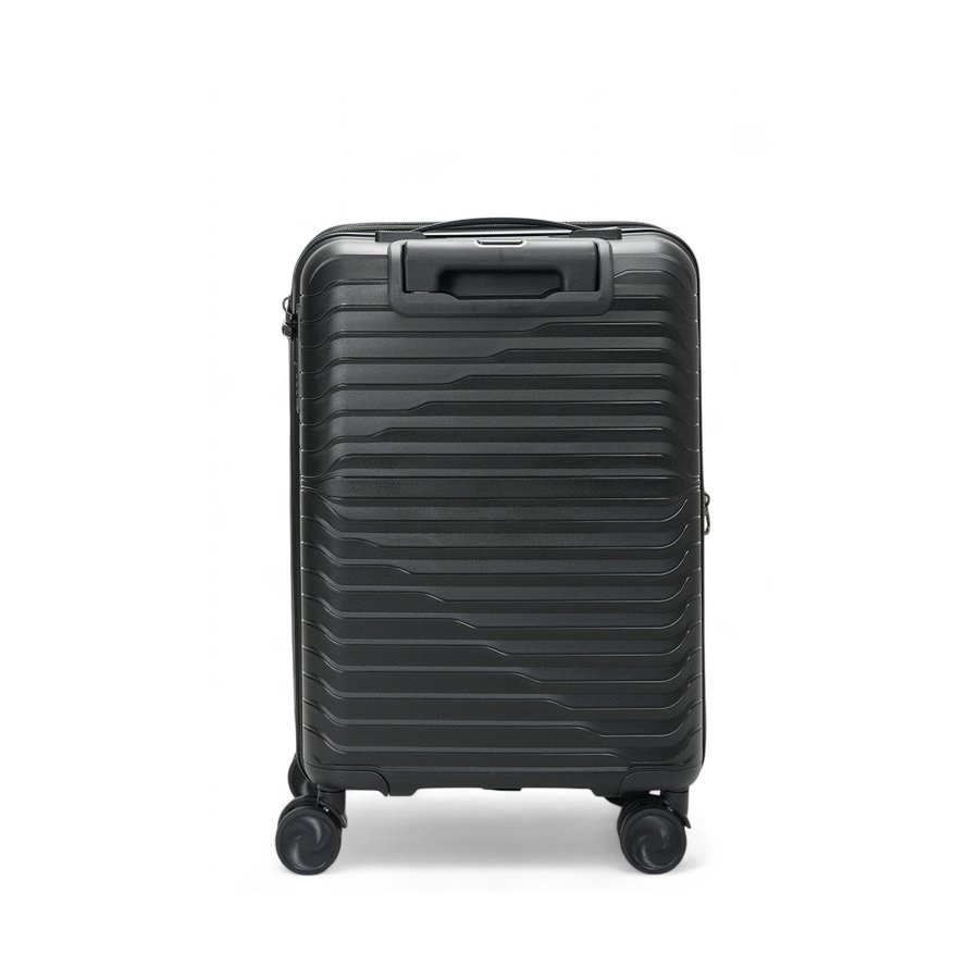 Caselite Summit 56cm Hardside Carry-On Suitcase Black Black
