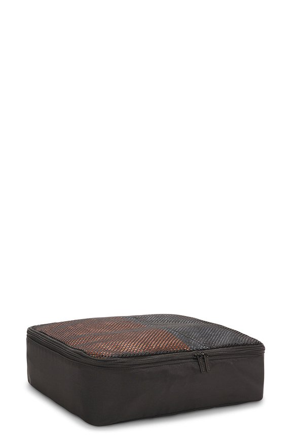 Explorer Medium Square Packing Cube Black