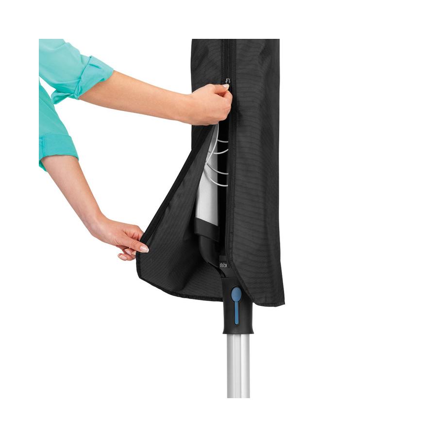 Brabantia Rotary Lift-O-Matic Advance Dryer (50m) Metallic Grey Metallic Grey