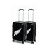 Caselite NZ Fern 56cm & 56cm Hardside Luggage Set Black