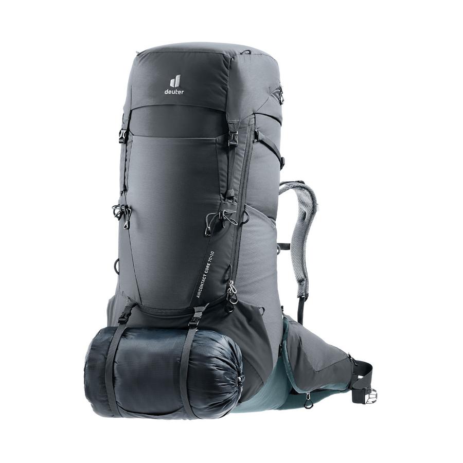 Deuter Aircontact Core 70+10 Trekking Backpack Graphite Shale Graphite Shale