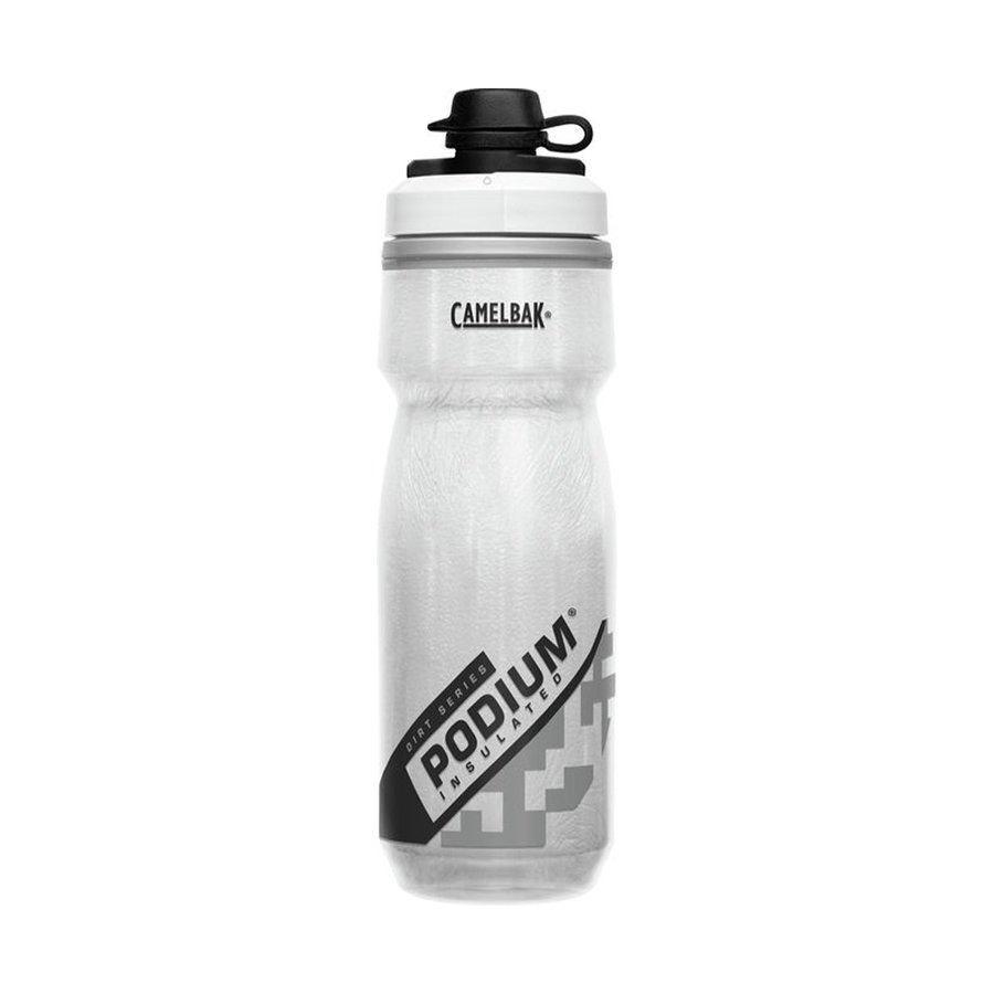 Camelbak 21oz (620ml) Podium Chill Dirt Series Drink Bottle White White