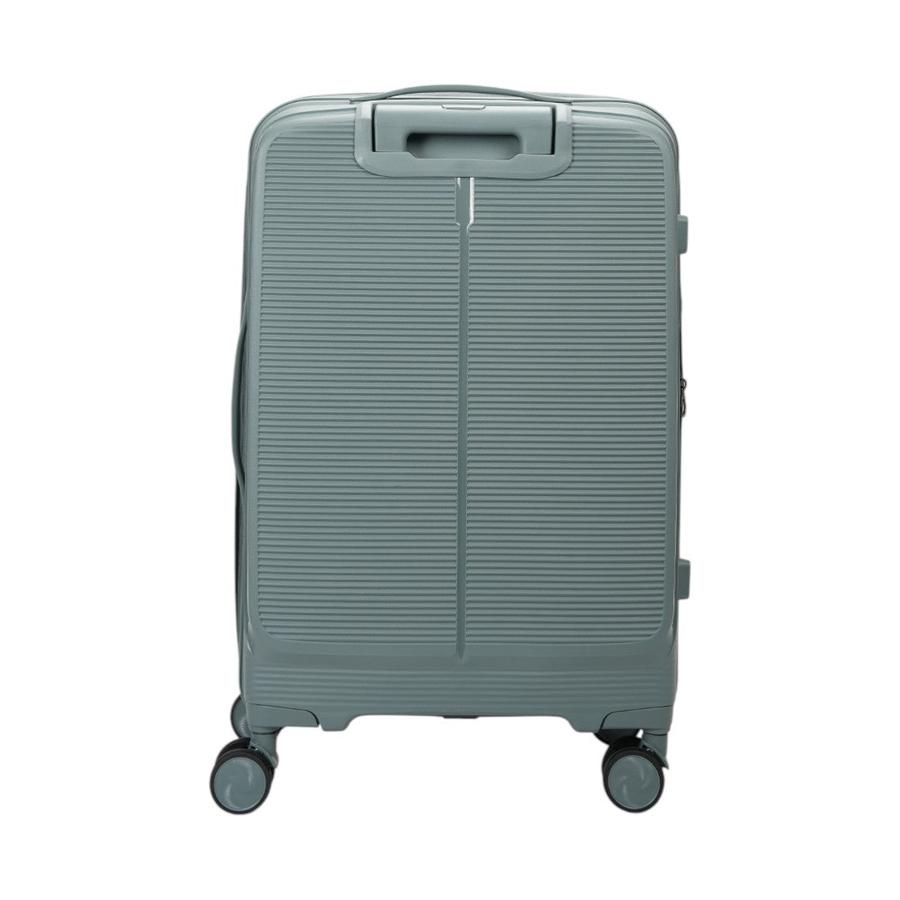 Caselite Venture 57cm & 66cm Top Open Hardside Luggage Set Grey Green Grey Green