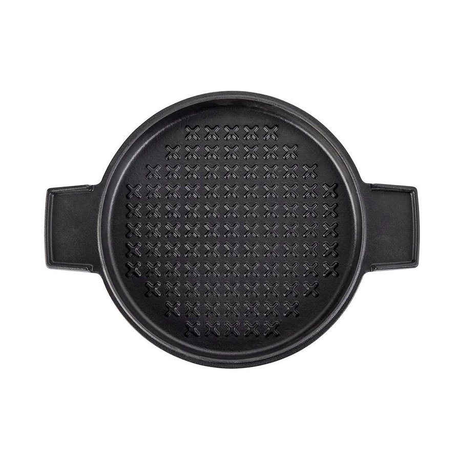 Stanley Rogers Cast Iron 24cm (3.5L) French Oven Grill Duo Midnight Blue Midnight Blue