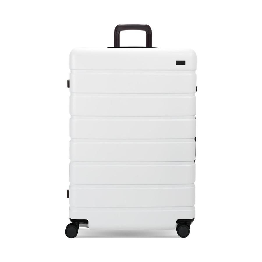 Explorer Arlo Pro 52cm Front Access & 75cm Hardside Luggage Set White White